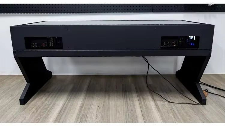 Computer chassis integrated table, two hosts can be installed for two, cool MOD large chassis, water-cooled e-sports table Y13
