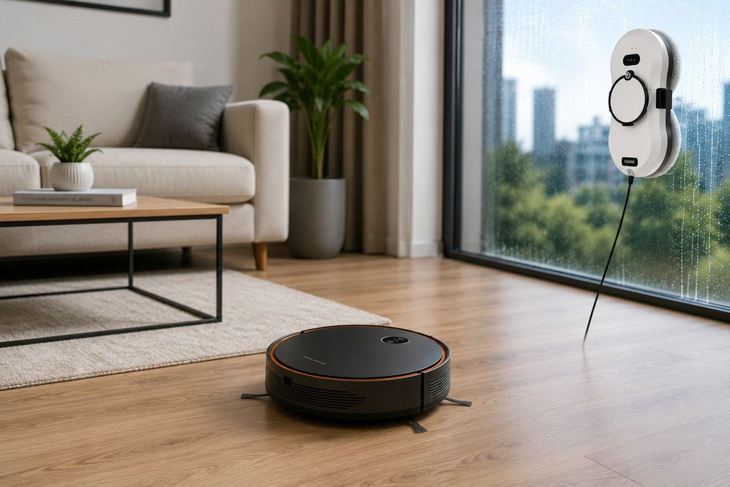 FutureHome 2-in-1 Cleaning Robot Bundle