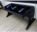 Computer chassis integrated table, two hosts can be installed for two, cool MOD large chassis, water-cooled e-sports table Y13