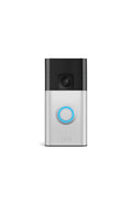 Ring Battery Doorbell, Home or business security with Head-to-Toe video, Live View with Two-Way Talk, and Motion Detection &amp; Alerts, Satin Nickel