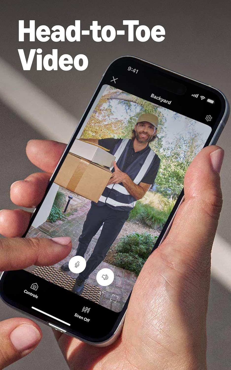 Ring Battery Doorbell, Home or business security with Head-to-Toe video, Live View with Two-Way Talk, and Motion Detection &amp; Alerts, Satin Nickel