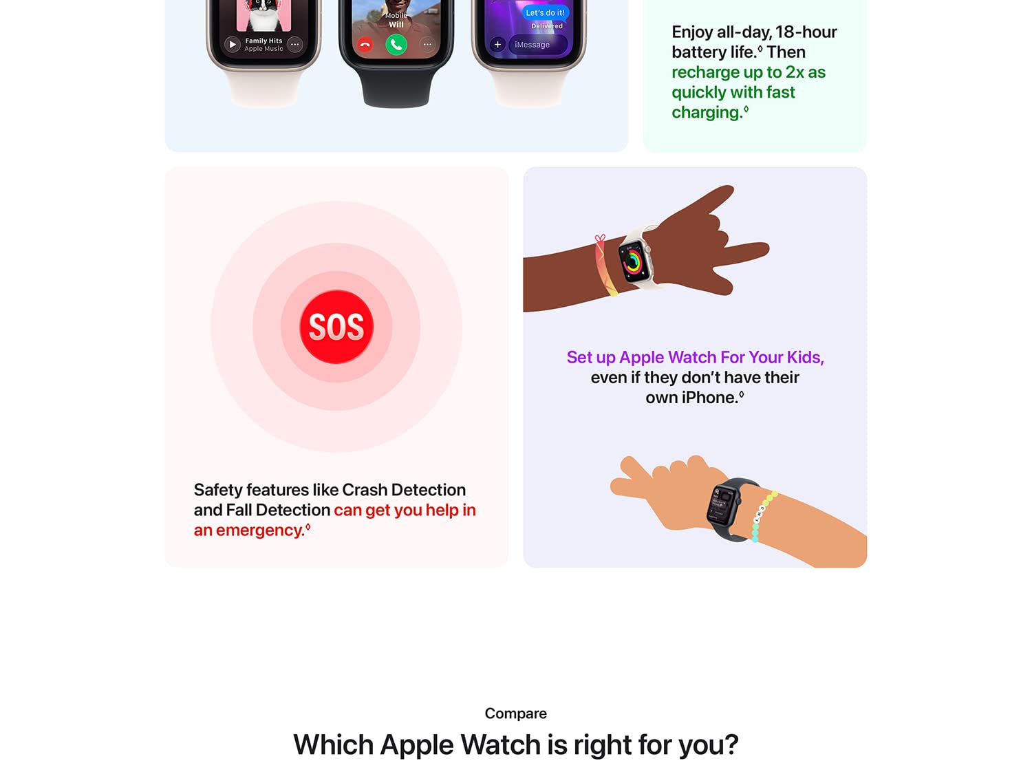 Apple Watch SE 3 [GPS 40mm] Smartwatch with Starlight Aluminum Case with Starlight Sport Band - S/M. Fitness and Sleep Trackers, Heart Rate Monitor, Always-On Display, Water Resistant
