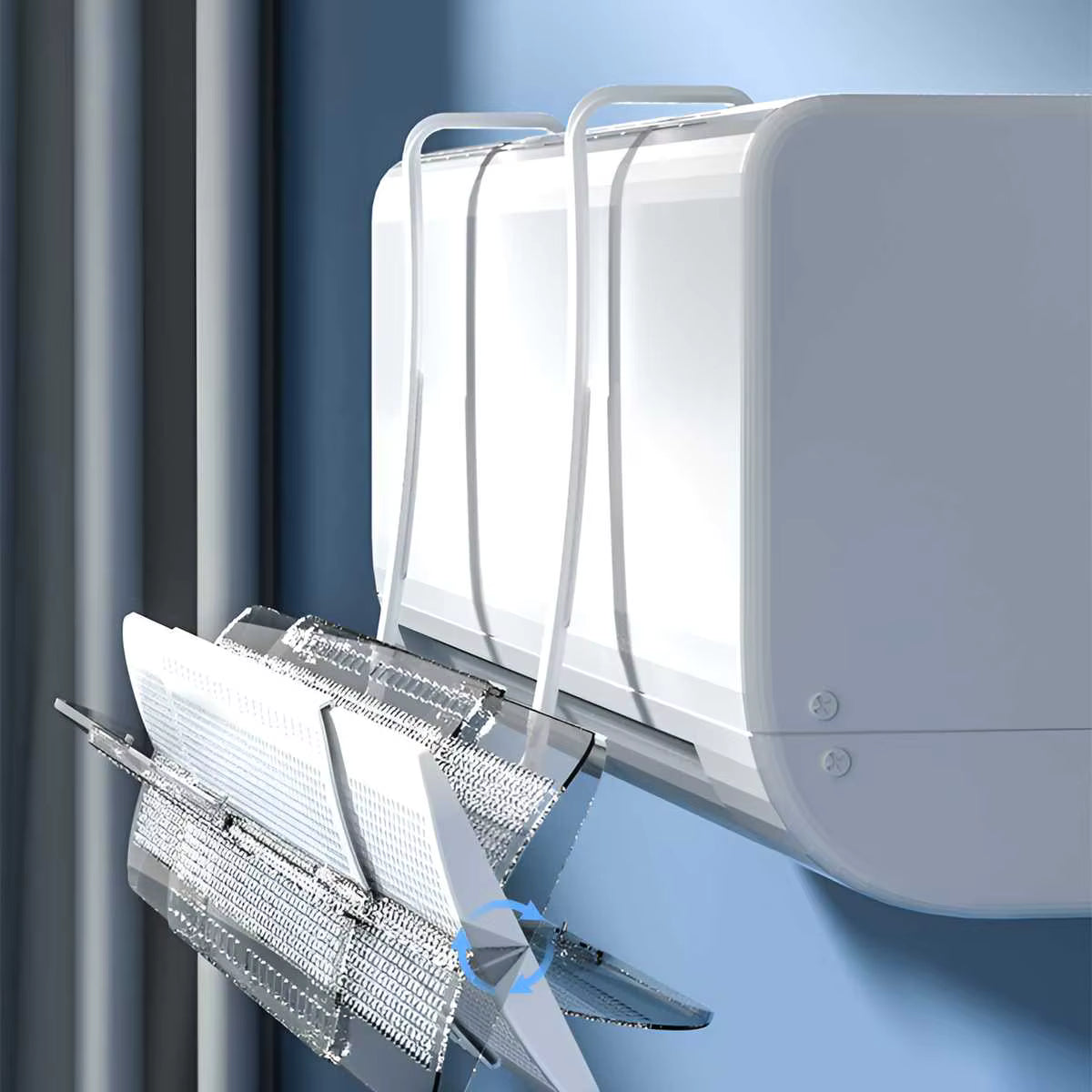 Anti-Direct Blowing Air Conditioning Wind Deflector Wall-Mounted Outlet Baffle Hanging Conditioning Guide Cover