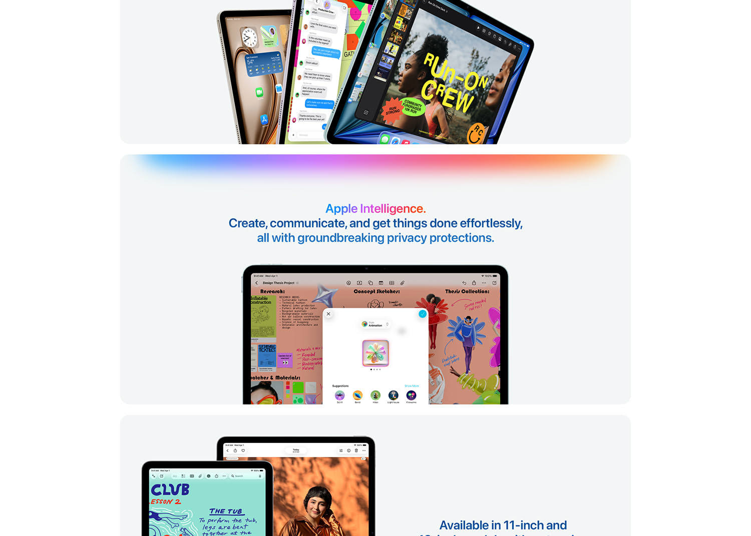 Apple iPad Air 13-inch (M4): Liquid Retina Display, 512GB, 12MP Front/Back Camera, Wi-Fi 7 with Apple N1, Touch ID, All-Day Battery Life — Starlight